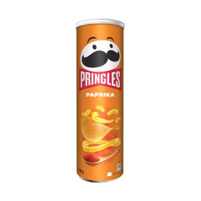 PRINGLES PAPRIKA 165GM