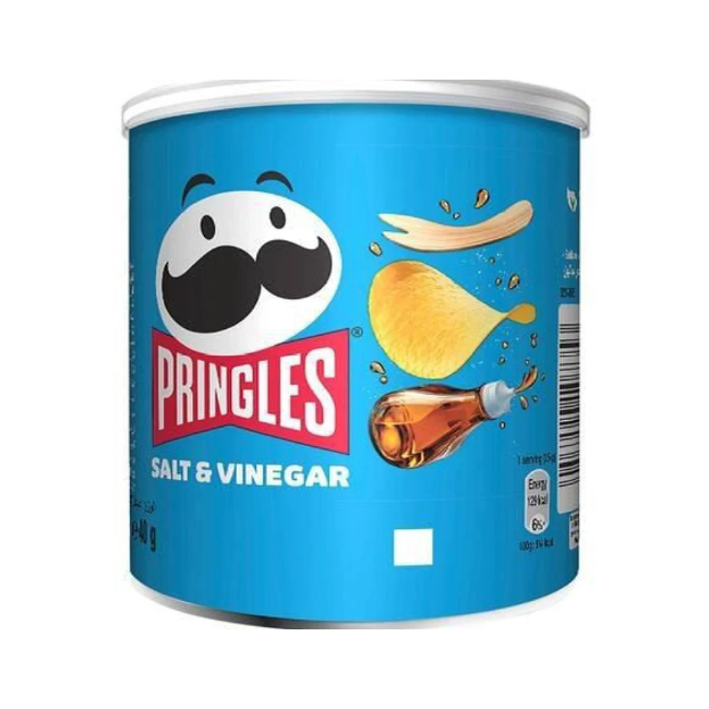 PRINGLES SMALL 40G SAL & VINAGAR