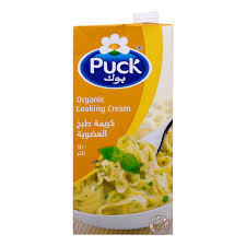 PUCK ORAGANIC COOKING CREAM 1 LTR