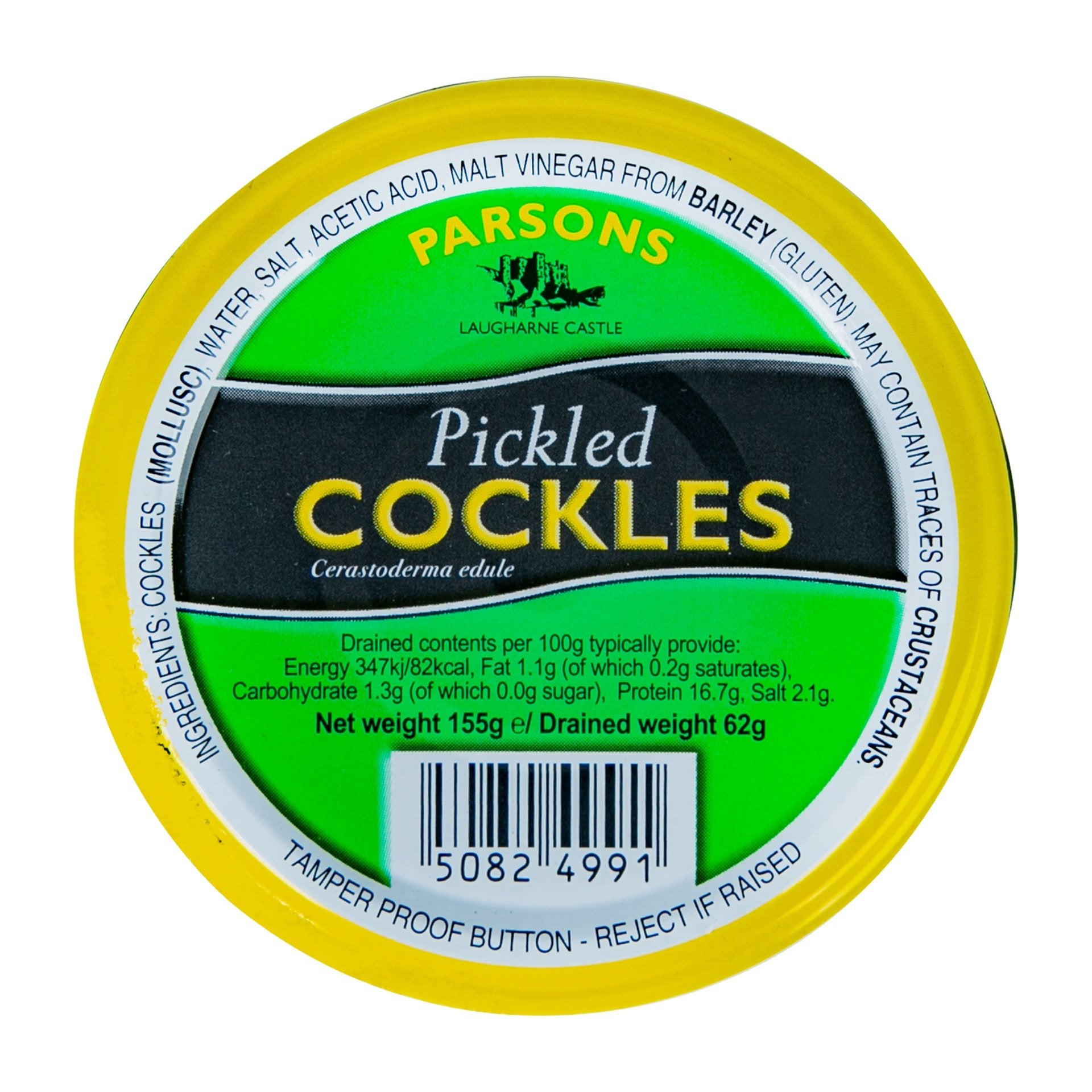 Parsons Pickled Cockles 155 g