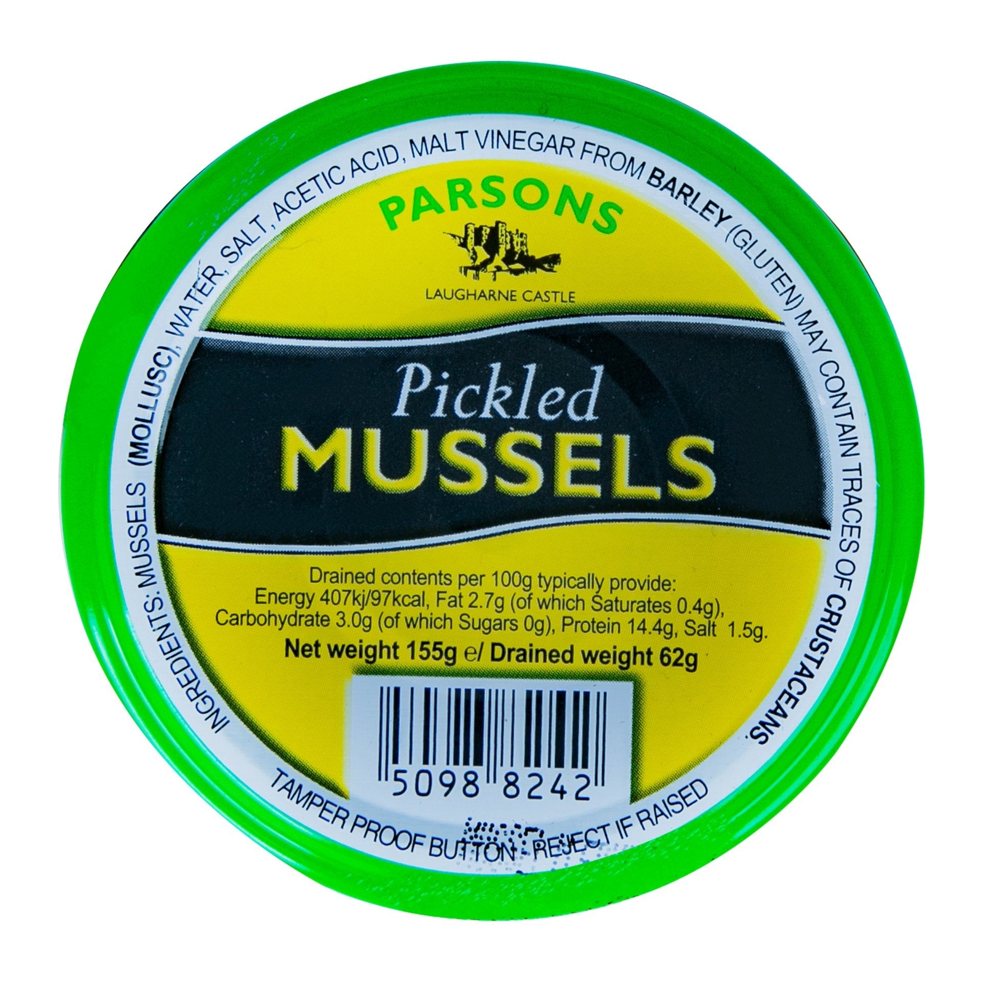 Parsons Pickled Mussels 155 g