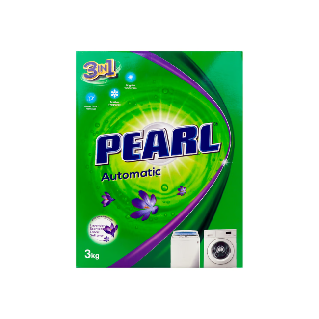 Pearl Detergent Low Foam Lavender Scent 3Kg