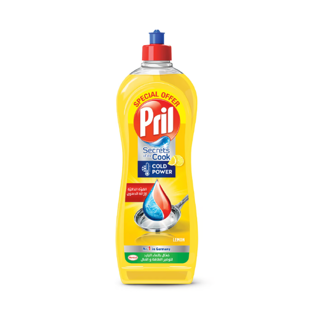 Pril Secrets Of The Cook Dishwashing Liquid Lemon 650ml