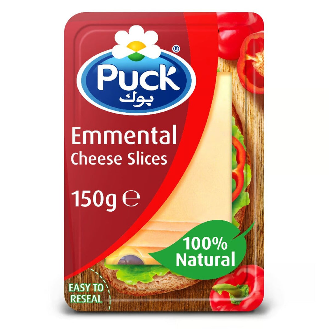 Puck Emmental Cheese Slices 150 g