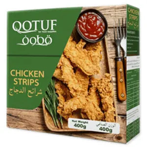 QOTUF CHICKEN STRIPS 400GM