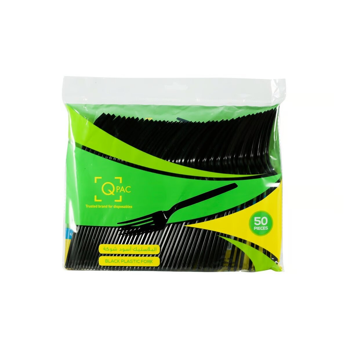 Qpac Black Fork 50 Pcs – Household & Kitchen Buy online at PinoyGrocers Qatar