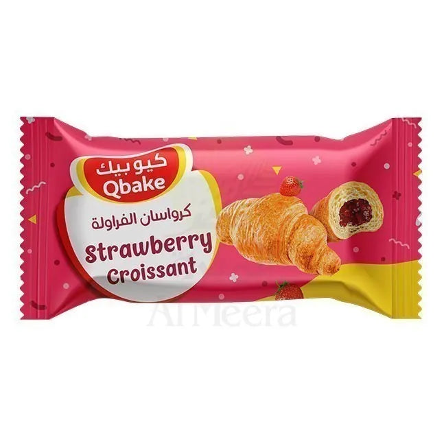Qbake Strawberry Croissant 40gm
