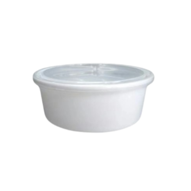 RP PLACSTIC WHITE TUB 250ML   50PCS