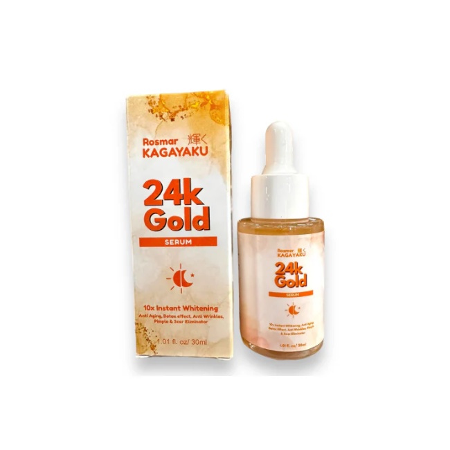 Rosmar Kagayaku 24K Gold Serum 30Ml