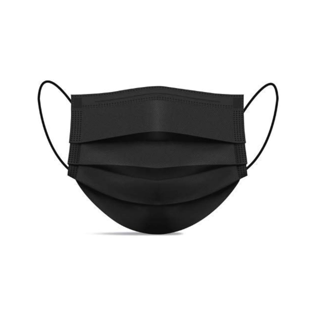 SAFE & SAFE DISPOSIBLE MASK BLACK