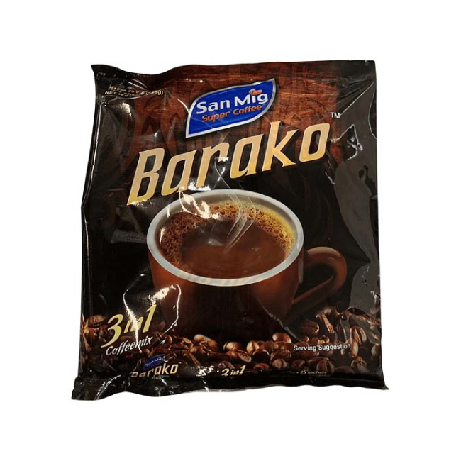 SAN MIG COFFEE 3 IN 1 BARAKO 20GM