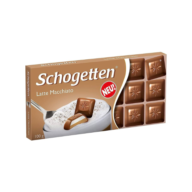 SCHOGETTEN LATTE MACCHIATO CHOCOLATE 100GM
