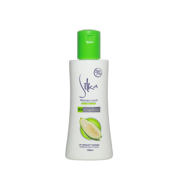 SILKA WHITENING LOTION 100ML GREEN