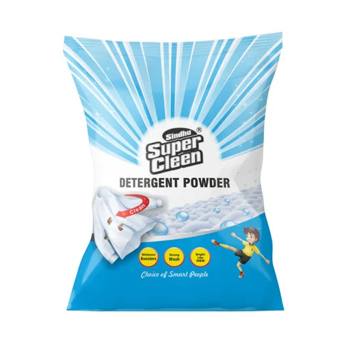 SINDHU SUPER CLEAN DETERGENT POWDER 500GM