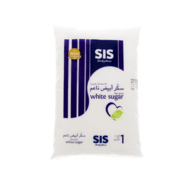SIS WHITE SUGAR 1KG