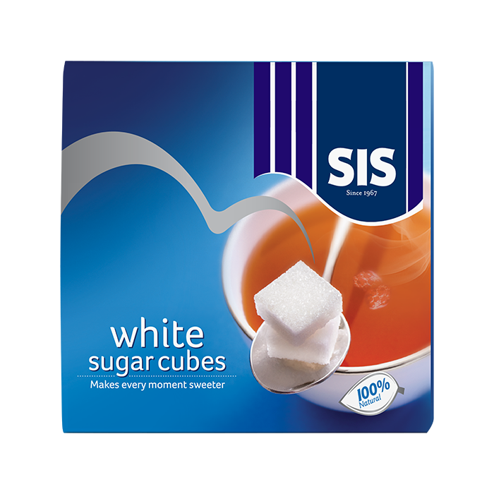 SIS WHITE SUGAR CUBES 454 G NET