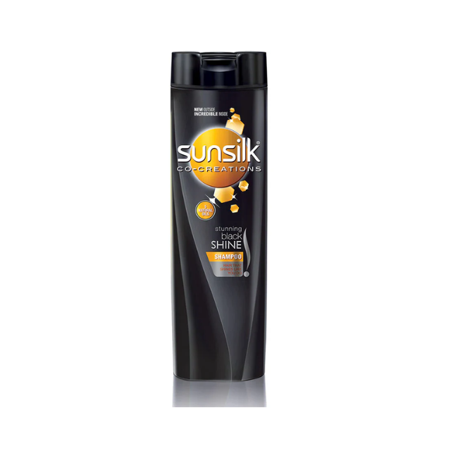 SUN SILK BLACK SHINE SHAMPOO 185 ML