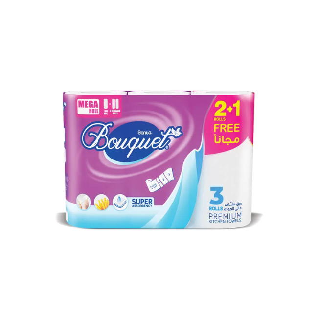 Sanita Bouquet Kitchen Roll 2+1 Free