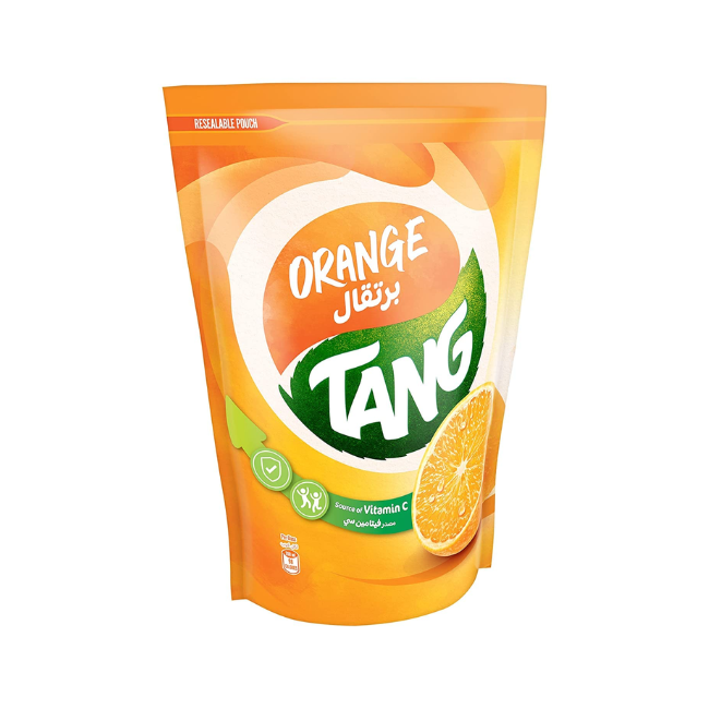 TANG ORANGE POUCH 375GM