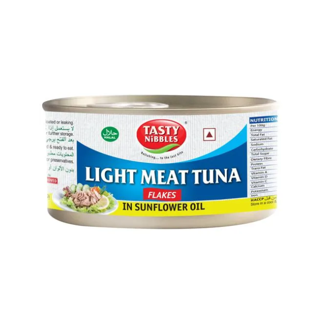 TASTY NIBBLES LIGHT MEET TUNA 160GM