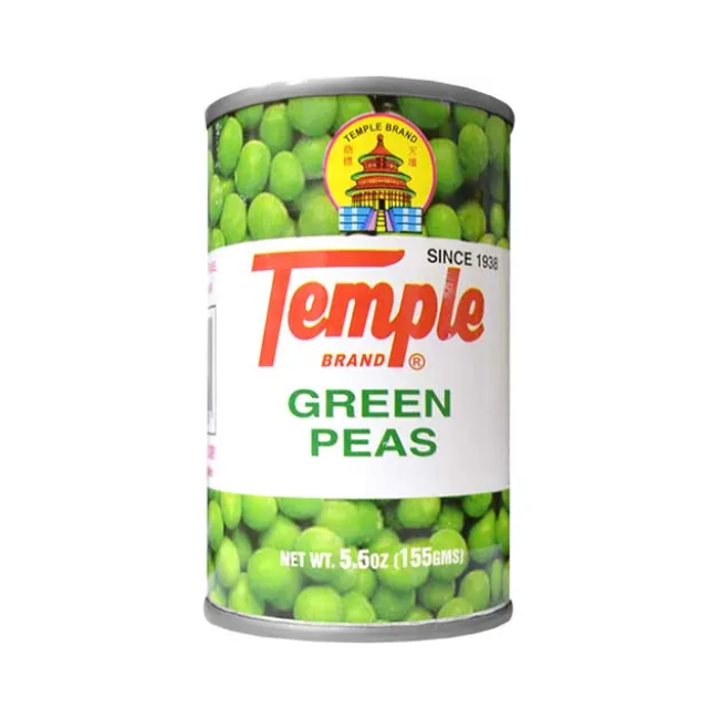 TEMPLE GREEN PEAS 155GM