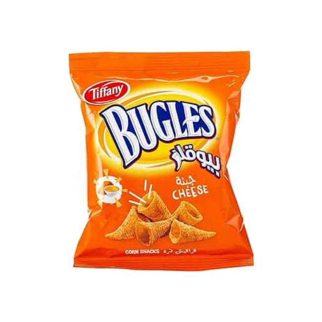 TIFFANY BUNGLES CHEESE CORN SNACK 75GMS