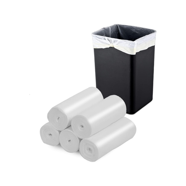 TRASH BAG ROLL 50 X 60 WHITE