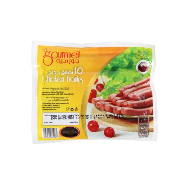 Gourmet Chicken Frankfurter 340 g