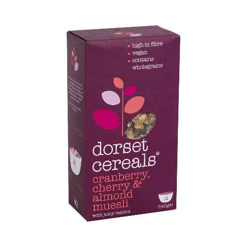 Dorset Cranberry Cherry & almond Cereal