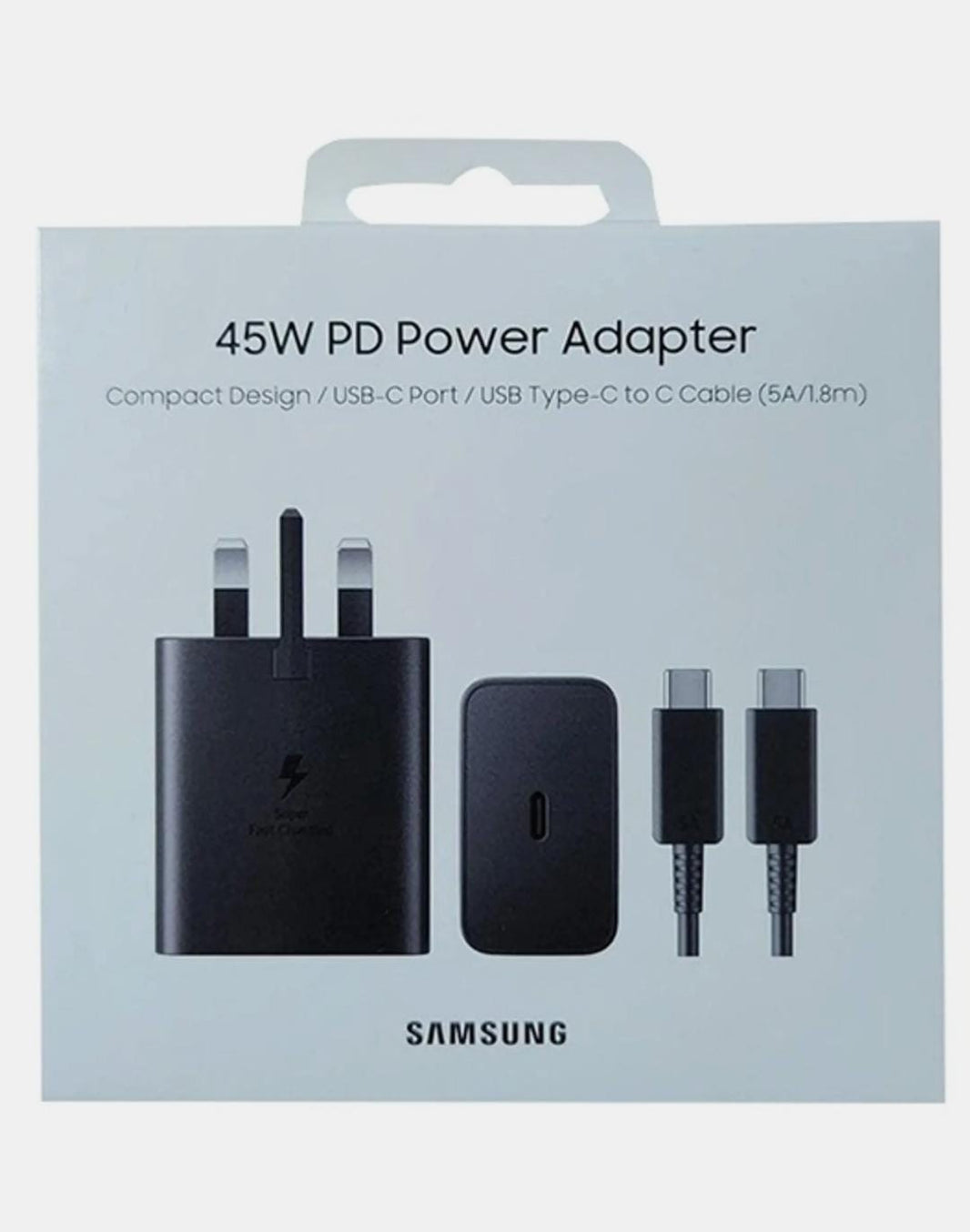 Samsung Original Type C Adapter with Cable , 45W