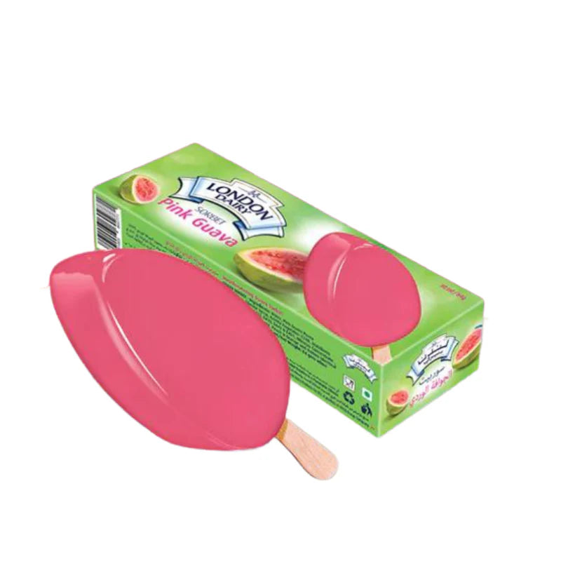 London Dairy Pink Guava Ice Cream Stick 90Ml