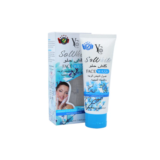 Yc So White Face Wash, 100g