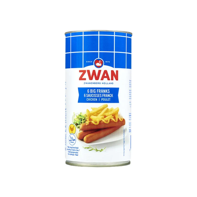 ZWAN CHICKEN BIG FRANKS 300 GM