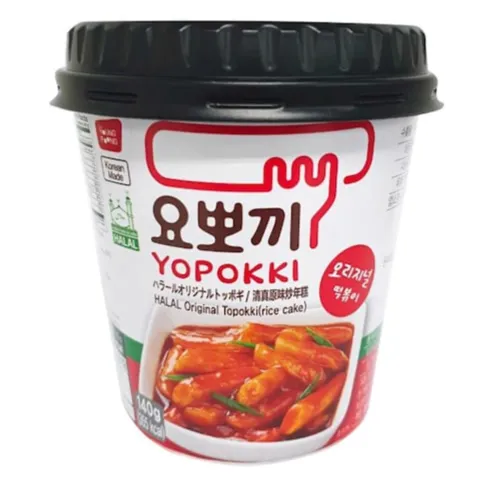 Young Poong Yopokki Halal Original Topokki Rice Cake 140G