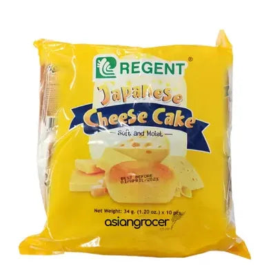 Regent Japanese Cheese Cake Soft And Moist, 34G
