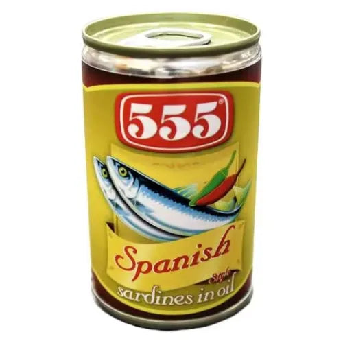 555 Spanish Style Sardines In Oil, 155G