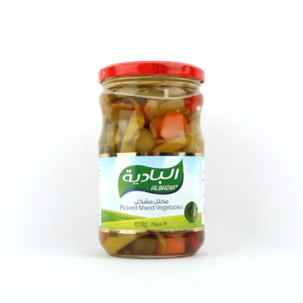 Al Badia Mix Vegetables Pickles, 610g
