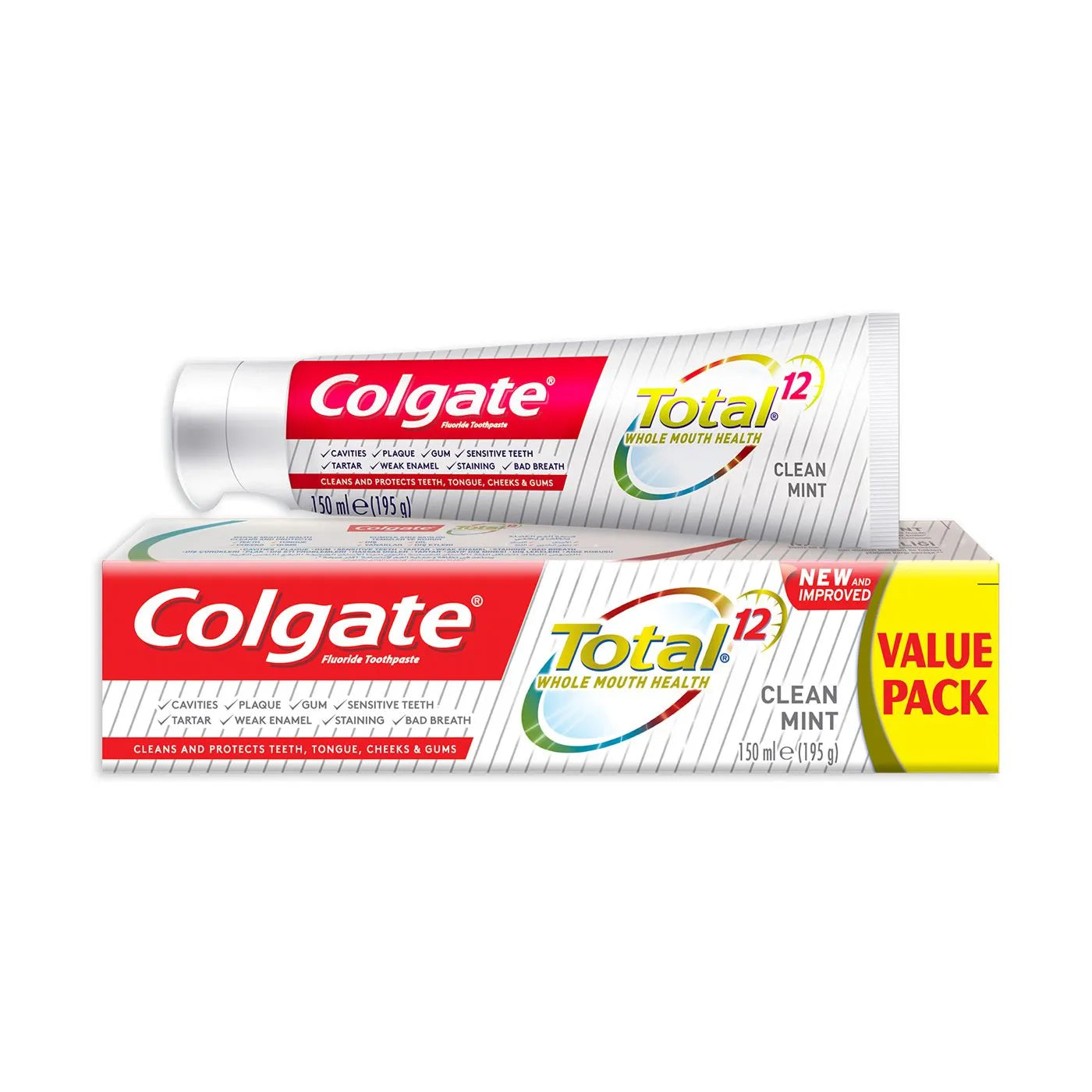 Colgate Total 12 Clean Mint Toothpaste 150ml