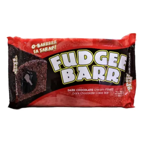 Fudgee Barr Dark Chocolate Cake 38 G X 10 Pcs