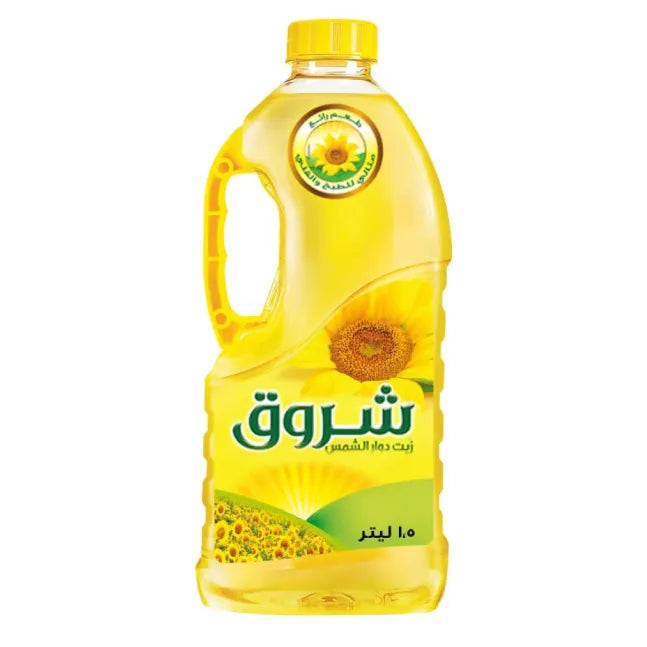 SHUROOQ PURE SUNFLOWER OIL 1.5 LTR
