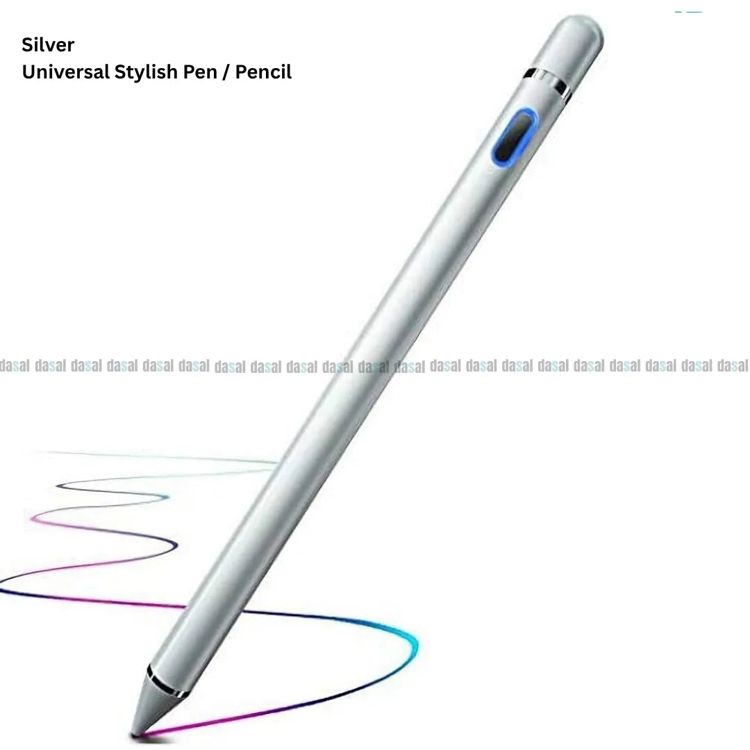 Universal Touch Pen-Silver_For Ios/Android/Windows