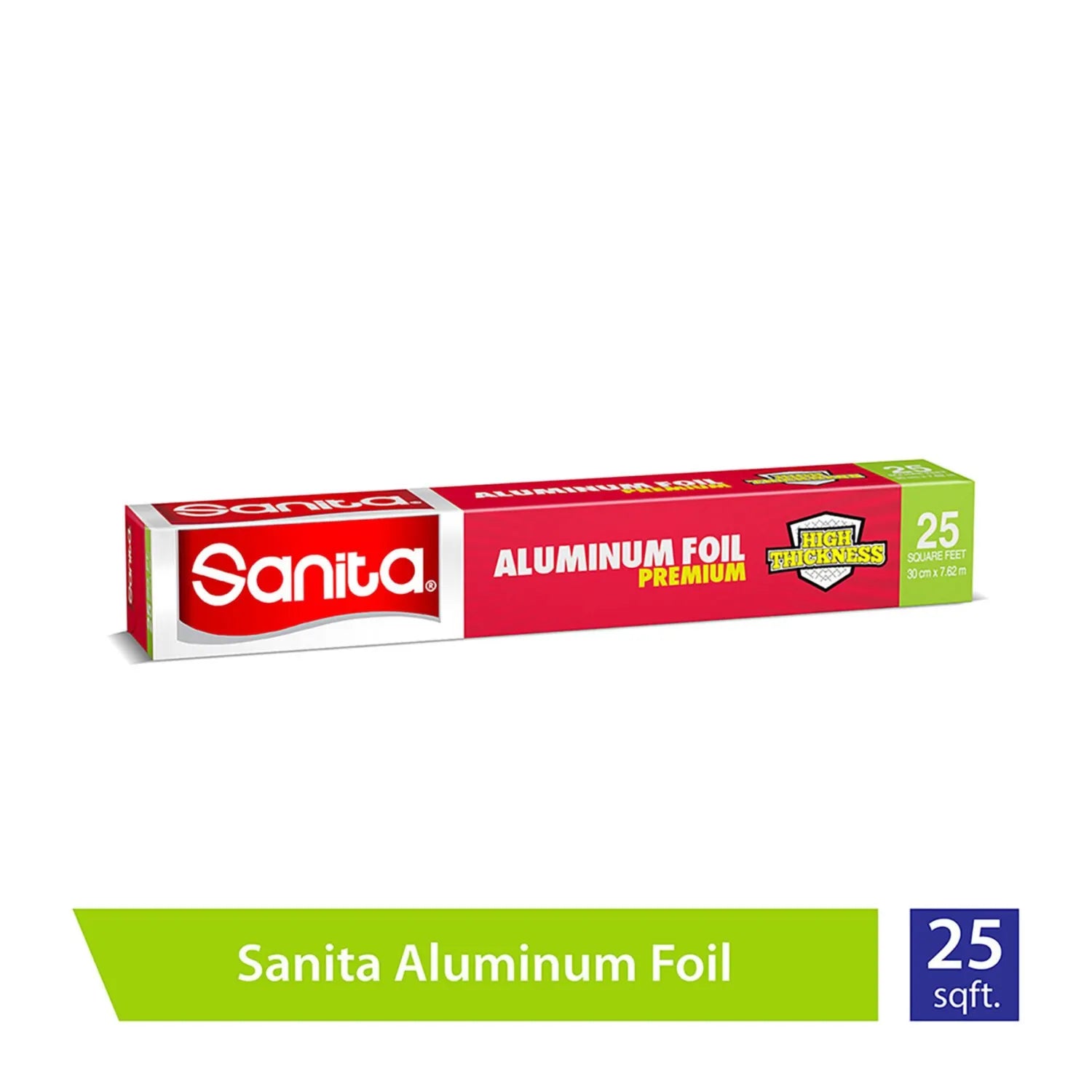 Sanita Premium Aluminum Foil, 30cmx7.62m