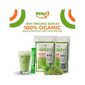 Weekit7 100% Organic Barley Grass Powder 3G7Pc