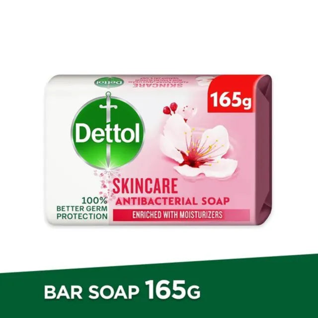 Dettol Skincare Sakura Blossom Antibacterial Soap Bar, 165g