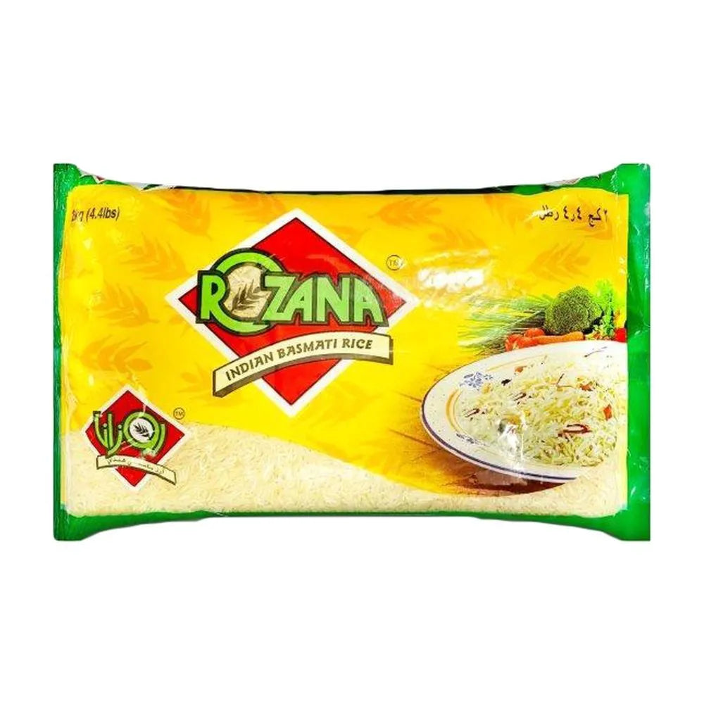 Rozana Indian Basmati Rice Bag, 2kg – Pinoygrocers