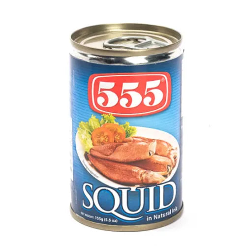 555 Squid In Natural Ink, 155G