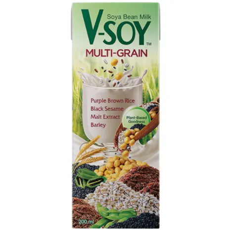 V-soy Multi - Grain Soya Bean Milk, 200ml