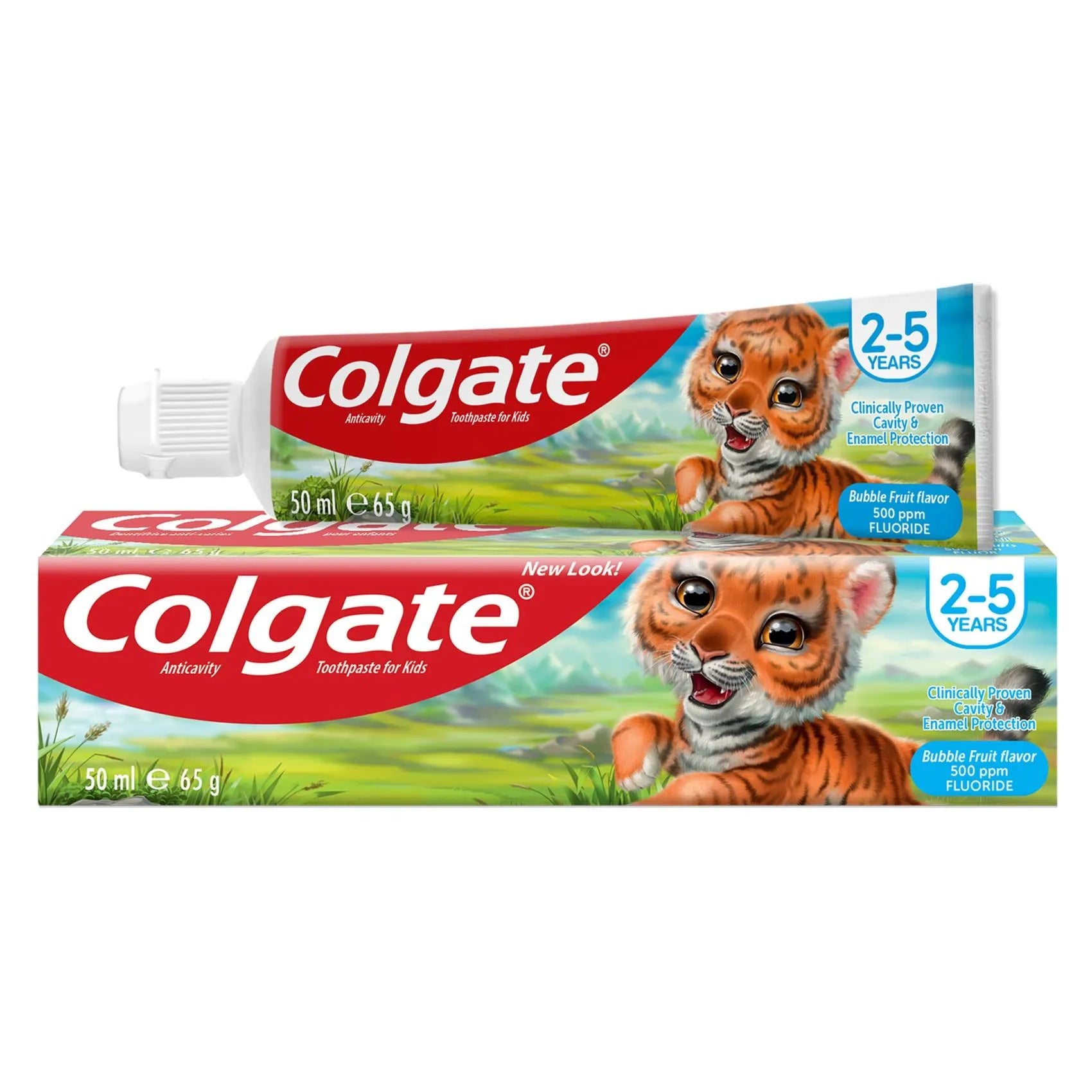 Colgate Kids Anticavity 2-5 Years Bubble Fruit Toothpaste 50 Ml 1 Pc