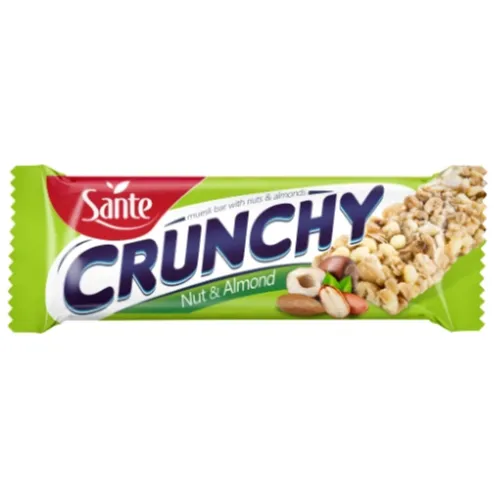 Sante Crunchy Nut & Almond Protein Bar, 35G