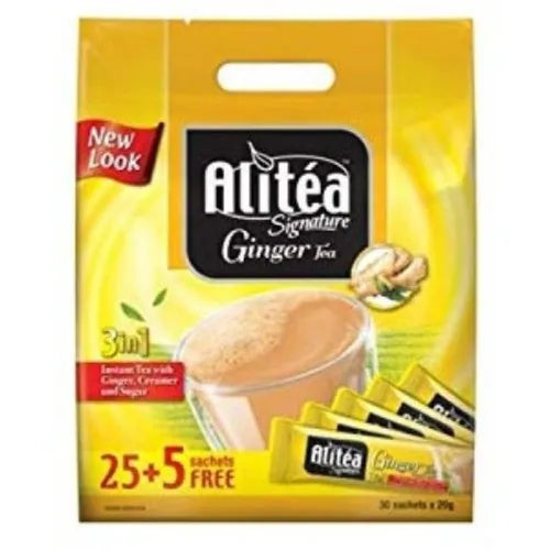 Alitea 3 In 1 Signature Ginger Tea, 30 Pieces